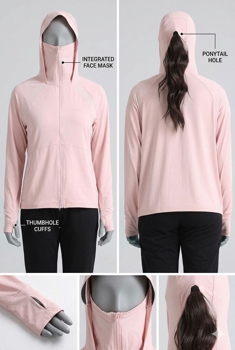 UV Protection Jackets & Sun Shield Clothing