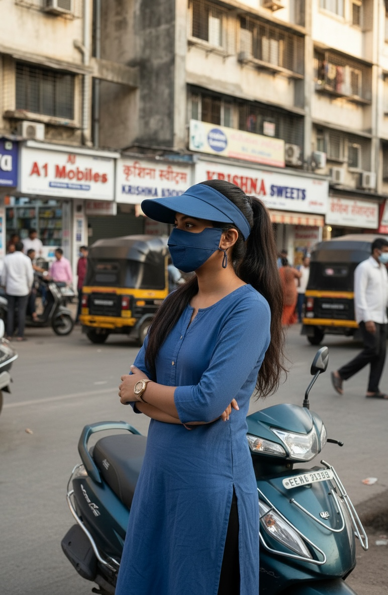 VEYIL UV Protection Visor Cap with Face Mask | UPF 50+ | 99% UV Blockage | Sun Shield for Women